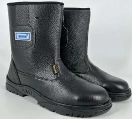 Ủng da Sami SM-A15 Màu đen