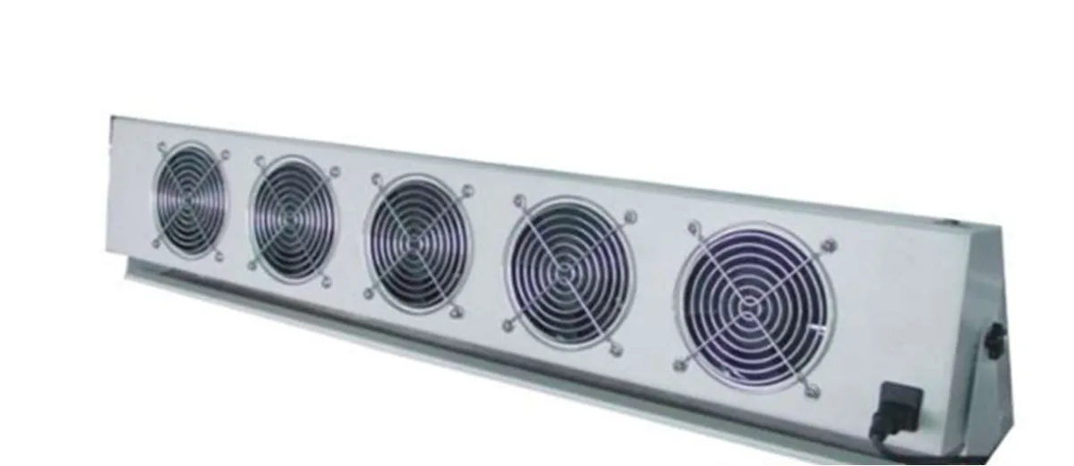 Quạt thổi ion khử tĩnh điện treo trần 5 quạt SL-1205