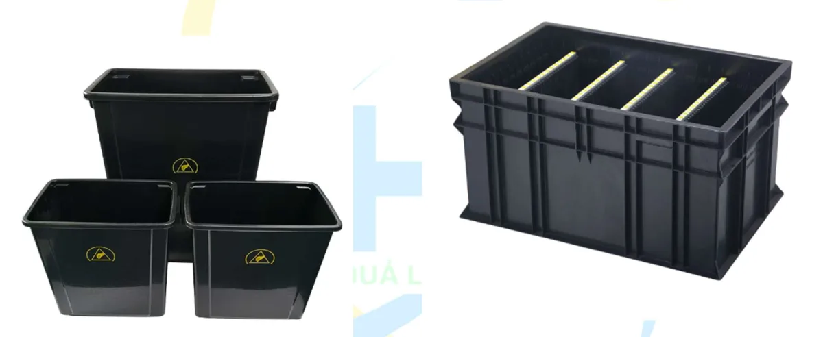 Thùng nhựa / Khay nhựa chống tĩnh điện ESD Box