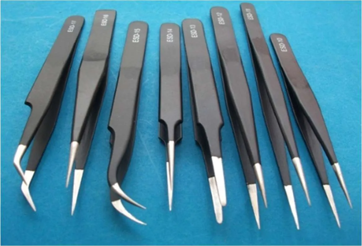 Bộ nhíp gắp linh kiện chống tĩnh điện (Antistatic Tweezers)